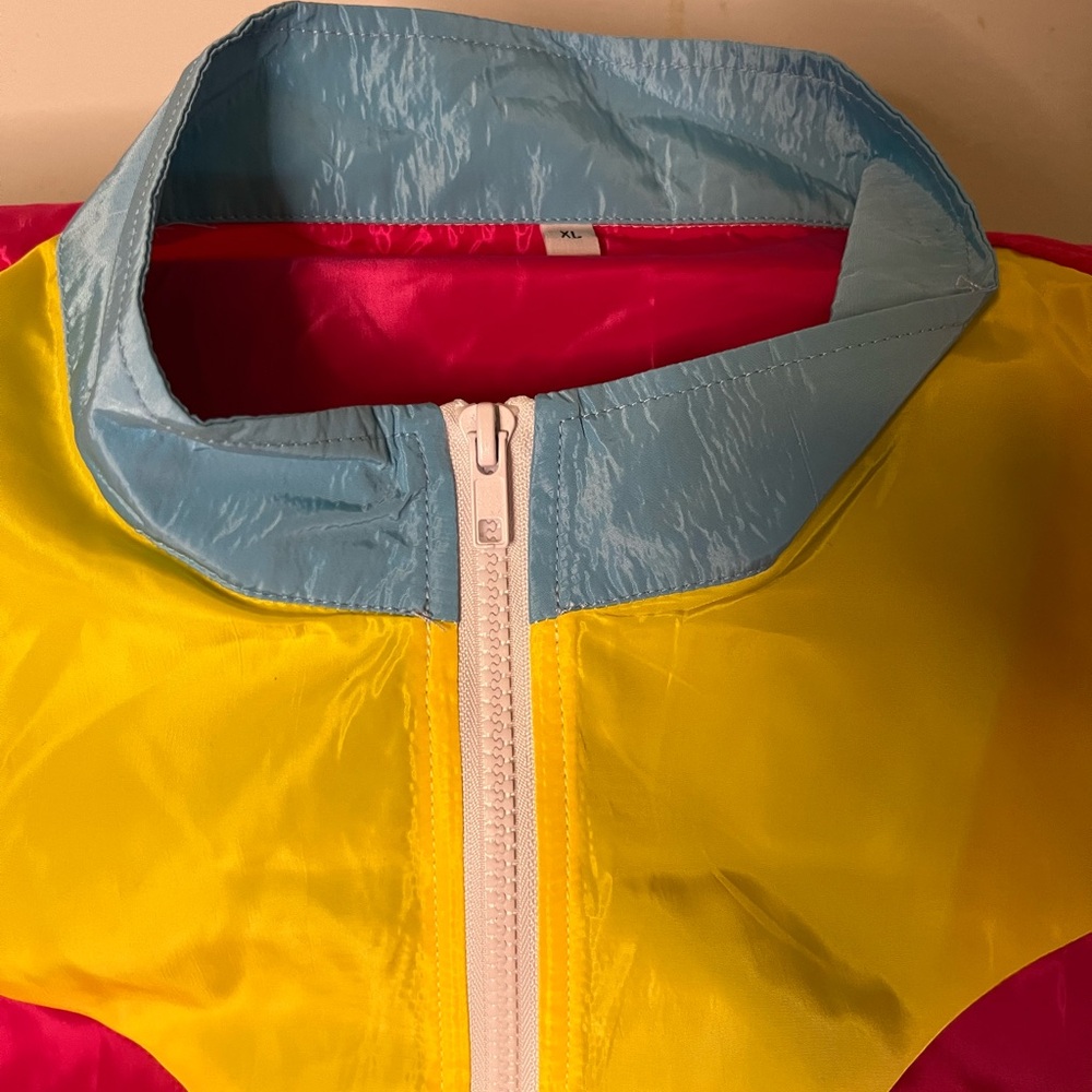 Colorful 90’s Windbreaker Jacket - Picture 7 of 8